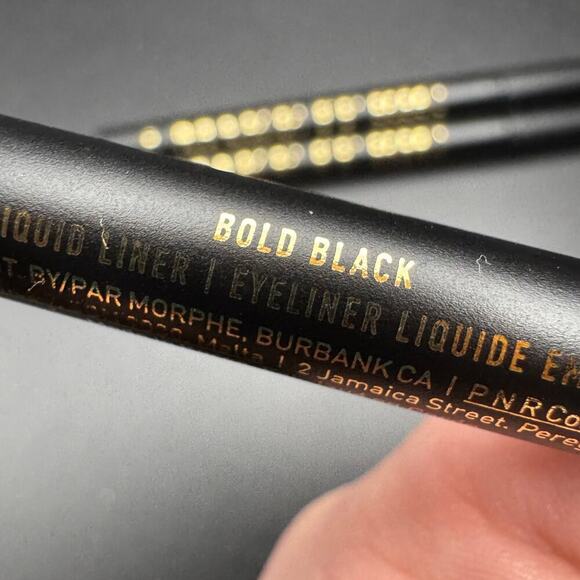 5/$25 NWT Brand new full size Morphe black liquid liner pens- no box - Picture 2 of 5